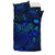 Polynesian Bedding Set - Nauru Duvet Cover Set Blue Color - Polynesian Pride