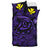 Hawaiian Turtle Hibiscus Plumeria Kanaka Polynesian Bedding Set Purple - Soft Style - Polynesian Pride