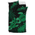 Hawaii Turtle Plumeria Coconut Tree Polynesian Bedding Set - Green - Polynesian Pride