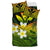 Kanaka Maoli (Hawaiian) Bedding Set, Polynesian Plumeria Banana Leaves Reggae - Polynesian Pride