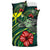 Polynesian Bedding Set - Hawaii Duvet Cover Set Green Turtle Hibiscus - Polynesian Pride