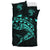 Hawaii Polynesian Mahi - Mahi Common Dolphinfish Bedding Set - Turquoise - Polynesian Pride