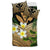 Kanaka Maoli (Hawaiian) Bedding Set, Polynesian Plumeria Banana Leaves Gold - Polynesian Pride