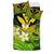 Kanaka Maoli (Hawaiian) Bedding Set, Polynesian Plumeria Banana Leaves Yellow - Polynesian Pride