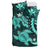 Hawaii Bedding Set - Hawaii Polynesian Turtle Hibiscus Bedding Set - Turquoise - Polynesian Pride