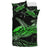 Turtle Polynesian Bedding Set Mix Hibiscus Green - Polynesian Pride