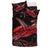 Turtle Polynesian Bedding Set Mix Hibiscus Red - Polynesian Pride