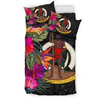 Vanuatu Bedding Set - Hibiscus Polynesian Pattern - Polynesian Pride
