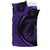 Hawaii Fish Hook Polynesian Bedding Set - Circle Style Purple - Polynesian Pride