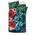 Kanaka Maoli (Hawaiian) Bedding Set - Ocean Turtle Coconut Tree And Hibiscus - Polynesian Pride