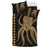 Hawaii Octopus KaKau Polynesian Bedding Set - Gold - Polynesian Pride