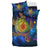 Hawaii Map Turtle Galaxy Bedding Set - AH - Blue - Polynesian Pride