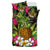 Hawaii Tropical Flowers Pineapple Bedding Set - Polynesian Pride