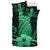 Hawaii Polynesian Pineapple Hibiscus Bedding Set - Zela Style Green - Polynesian Pride