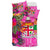 Fiji Bedding Set - Hibiscus Polynesian Pattern Pink Version - Polynesian Pride