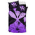 Hawaiian Kanaka Bedding Set Hibiscus Polynesian Love Violet - Polynesian Pride