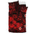 Polynesian Hawaii Bedding Set - Humpback Whale with Hibiscus (Red) - Polynesian Pride