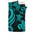 Tonga Polynesian Bedding Set - Turquoise Tentacle Turtle - Polynesian Pride