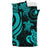 Yap Micronesian Bedding Set - Turquoise Tentacle Turtle - Polynesian Pride