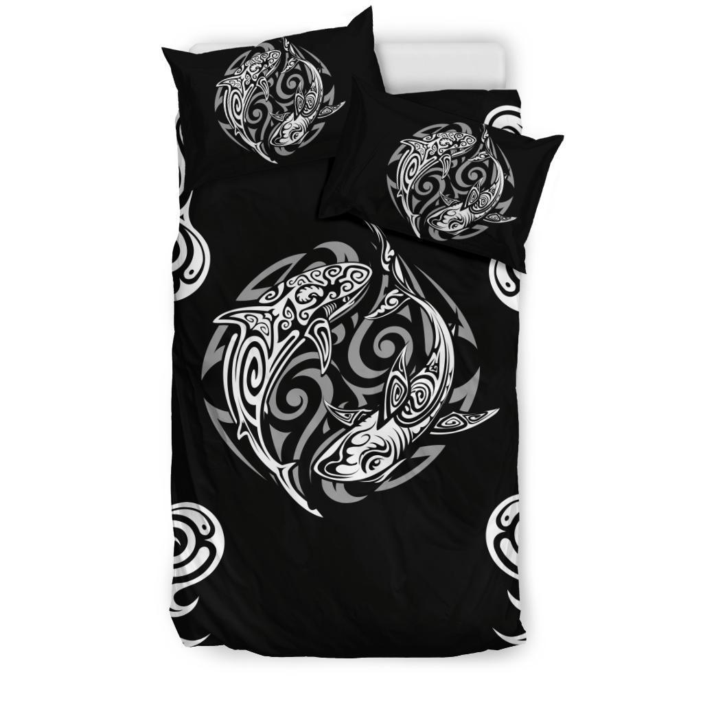 Polynesian Bedding Set - Polynesian Shark Tattoo - Polynesian Pride