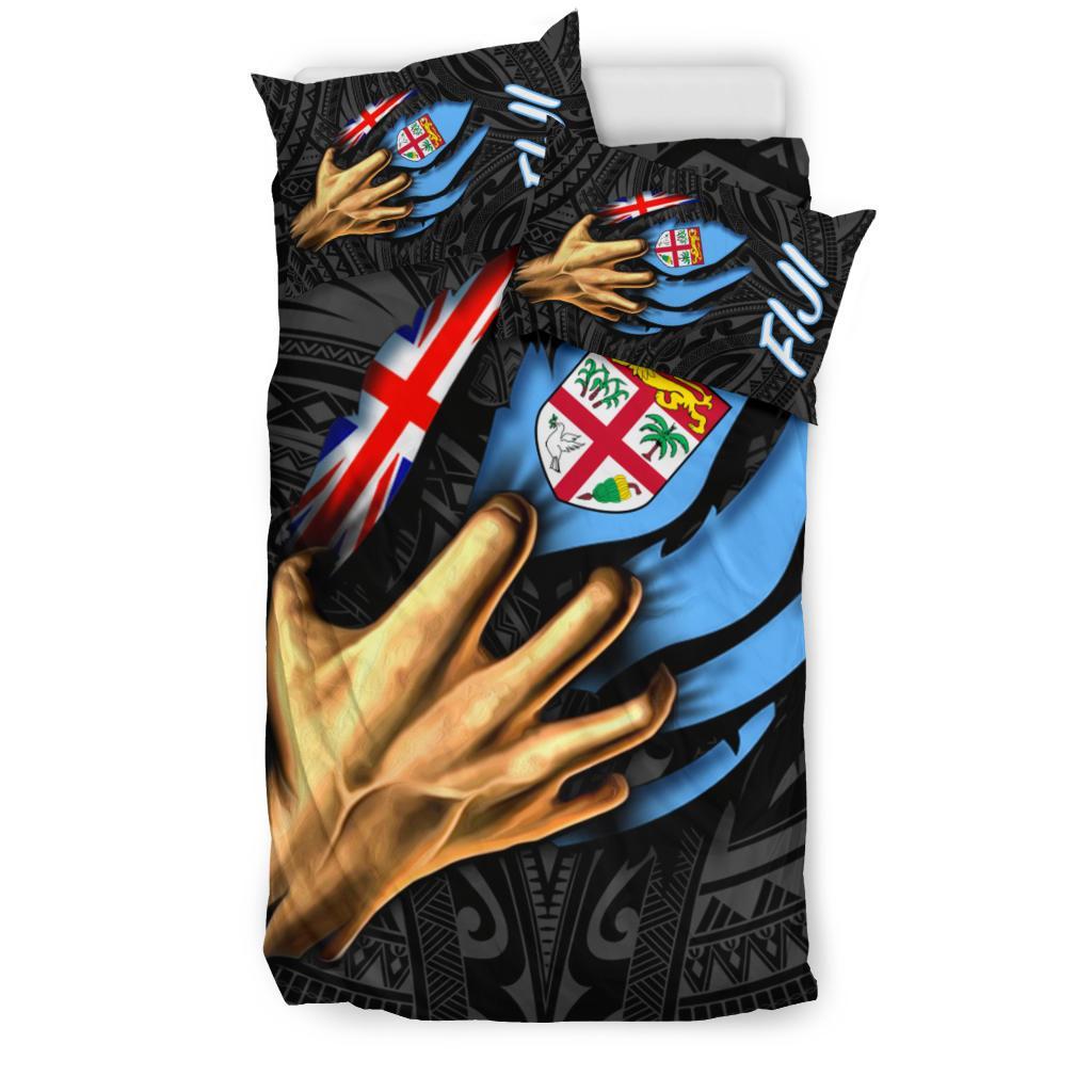 Fiji Bedding Set - Fiji In Me (Black) - Polynesian Pride