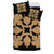 Hawaiian Bedding Set Royal Pattern - Black And Gold - C1 Style - Polynesian Pride