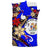 Niue Bedding Set - Tribal Flower With Special Turtles Blue Color - Polynesian Pride