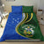 Solomon Islands Bedding Set - Solomon Islands Coat Of Arms Kanaloa Tatau Gen SI - Polynesian Pride