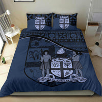Polynesian Duvet Cover Set - Fiji Bedding Set Dark Blue - Polynesian Pride