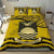 Kiribati Duvet Cover Set - Kiribati Flag & Coat Of Arms Yellow - Polynesian Pride