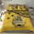 Solomon Island Duvet Cover Set - Flag & Coat Of Arms Yellow - Polynesian Pride