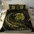 Hawaiian Map Turtle Polynesian Bedding Set - Yellow - Frida Style - Polynesian Pride