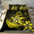 Hawaiian Anchor Plumeria Hamerhead Shark Polynesian Bedding Set - Yellow - Polynesian Pride