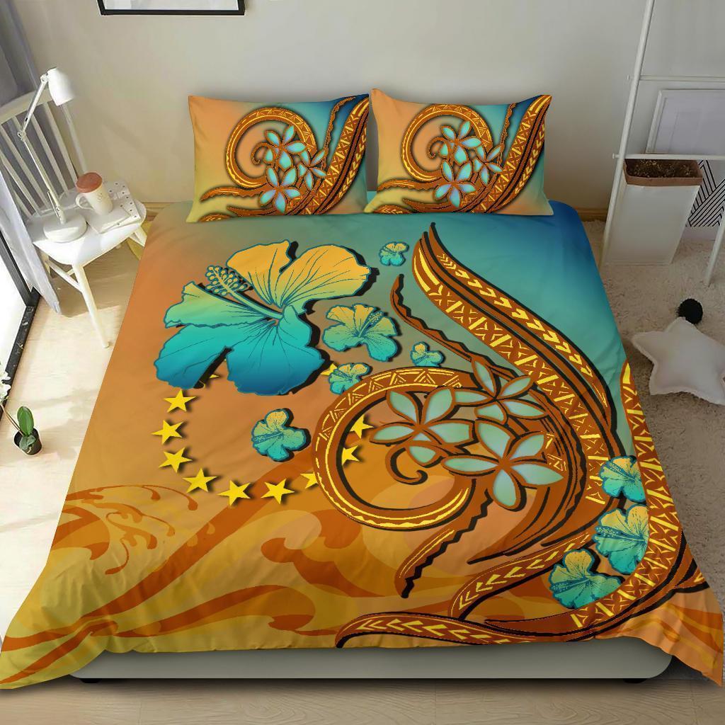 Cook Islands Bedding Set Sunset Glow - Polynesian Pride