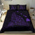 Hawaiian Map Rays Turle Polynesian Bedding Set - Purple - Polynesian Pride