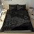 Hawaiian Map Shaka Grey Polynesian Bedding Set - Polynesian Pride