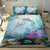 Hawaiian Dolphins Play The Ocean Polynesian Bedding Set - Polynesian Pride