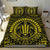 Hawaiian Kakau Honu Arc Yellow Polynesian Bedding Set - Polynesian Pride