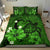 Hawaiian Map Big Turtle Hibiscus Plumeria Tribal Polynesian Bedding Set - Green - Polynesian Pride