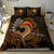 Hawaiian Warrior Helmet Kanaka Polynesian Bedding Set - Polynesian Pride