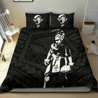 Hawaiian Helmet Kanaka Warrior Polynesian Bedding Set - Polynesian Pride