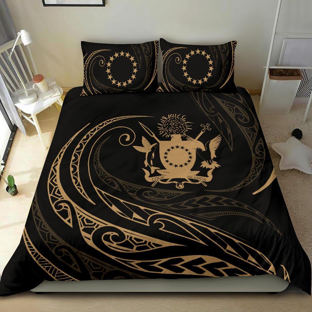 Cook Islands Bedding Set - Gold - Frida Style - Polynesian Pride