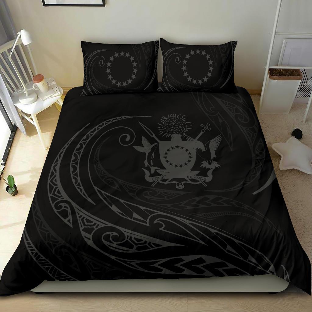 Cook Islands Bedding Set - Gray - Frida Style - Polynesian Pride