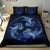 Hawaiian Hammerhead Shark Kanaka Galaxy Polynesian Bedding Set - Polynesian Pride