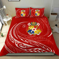 Tonga Bedding Set - Red - Frida Style - Polynesian Pride