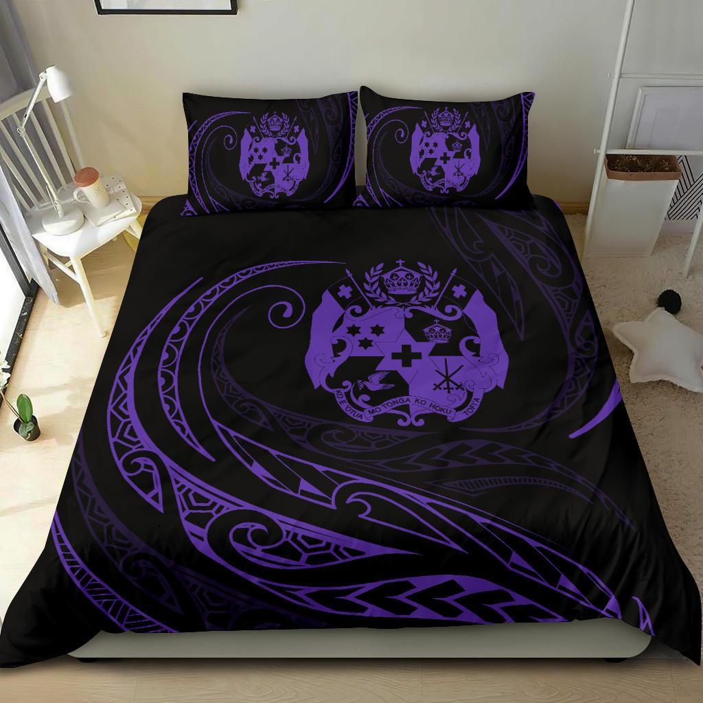 Tonga Bedding Set - Purple - Frida Style - Polynesian Pride