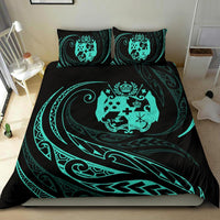 Tonga Bedding Set - Turquoise - Frida Style - Polynesian Pride