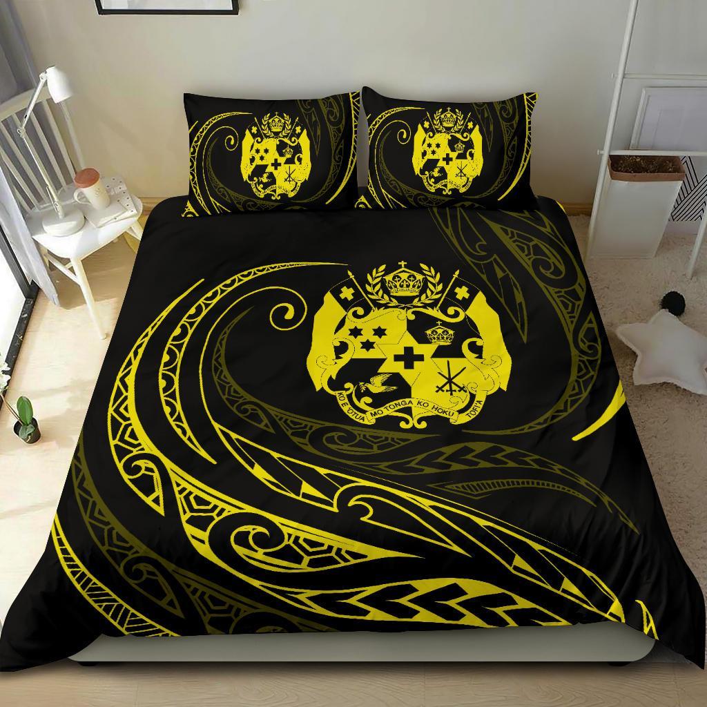 Tonga Bedding Set - Yellow - Frida Style - Polynesian Pride