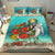 Polynesian Duvet Cover Set - Nauru Bedding Set Ocean Turtle Hibiscus - Polynesian Pride