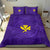 Hawaiian Map Kanaka Hammerhead Shark Polynesian Bedding Set Purple - Polynesian Pride